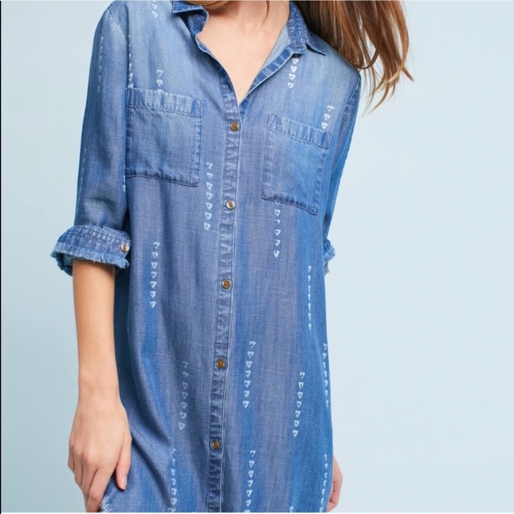 Cloth & Stone Chambray Dress
